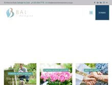 Tablet Screenshot of bereavementassistance.org.au